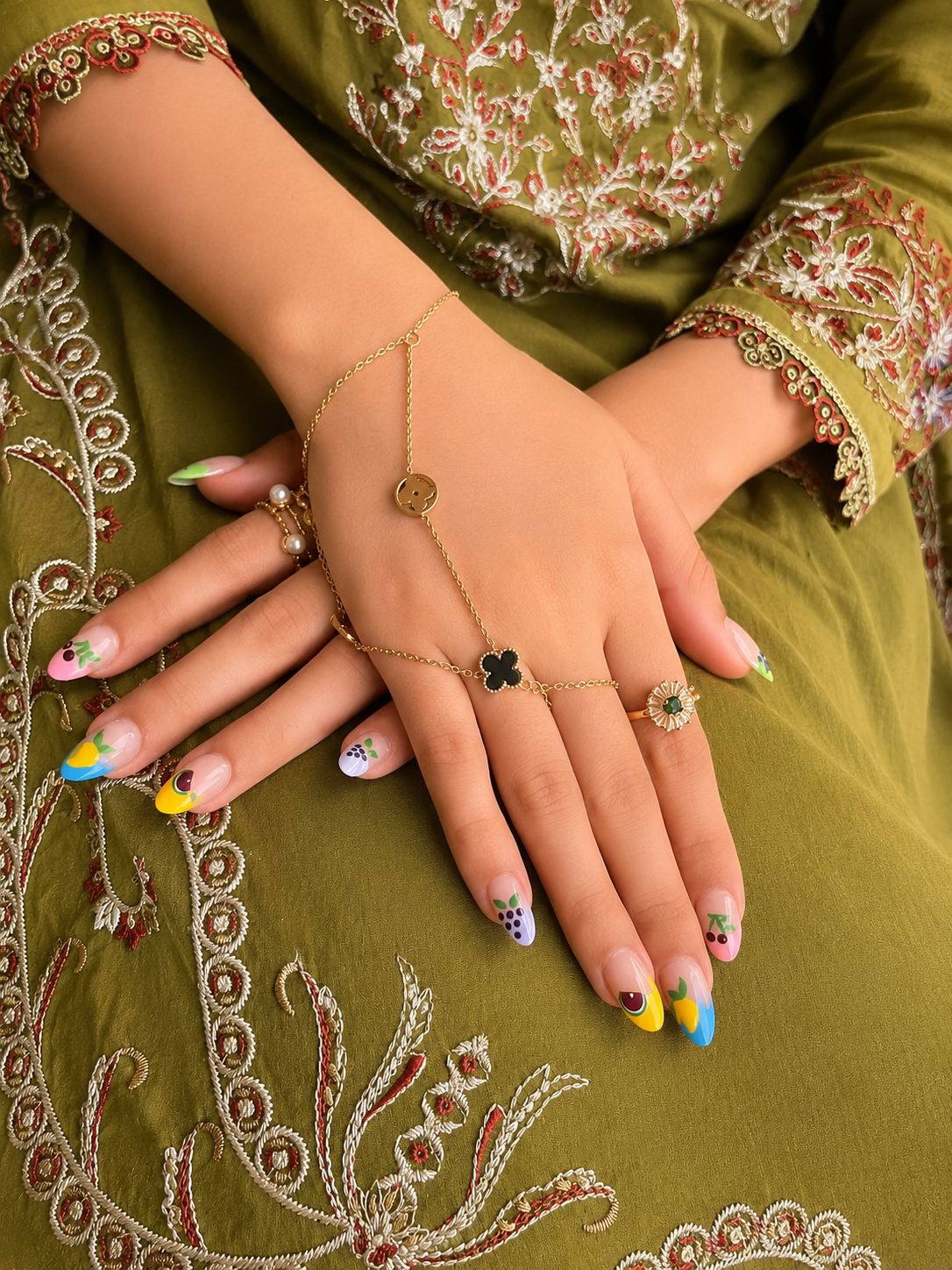 Customer press-on nails set 2